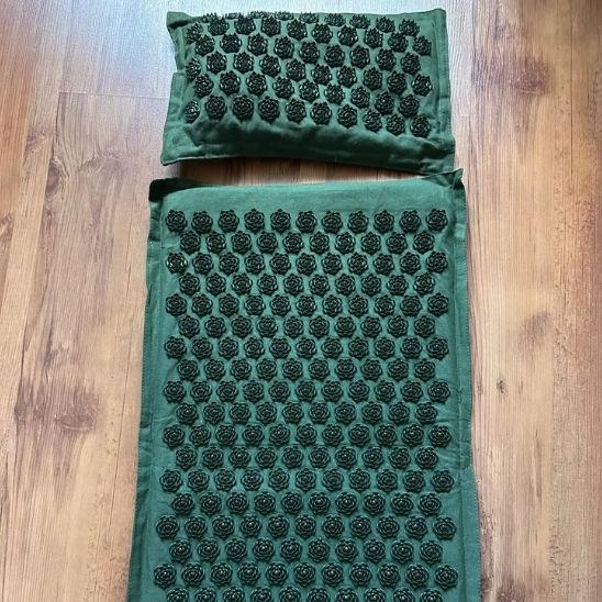 tapis acupression vert