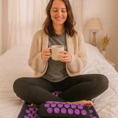 tapis d acupression stimulation points pression
